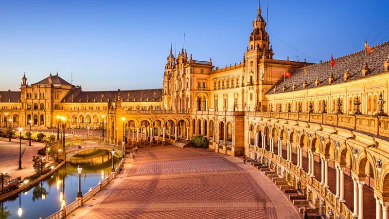 Plaza Espana, Seville, Spain