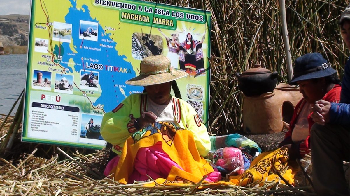 The Floating Uros Island, Peru